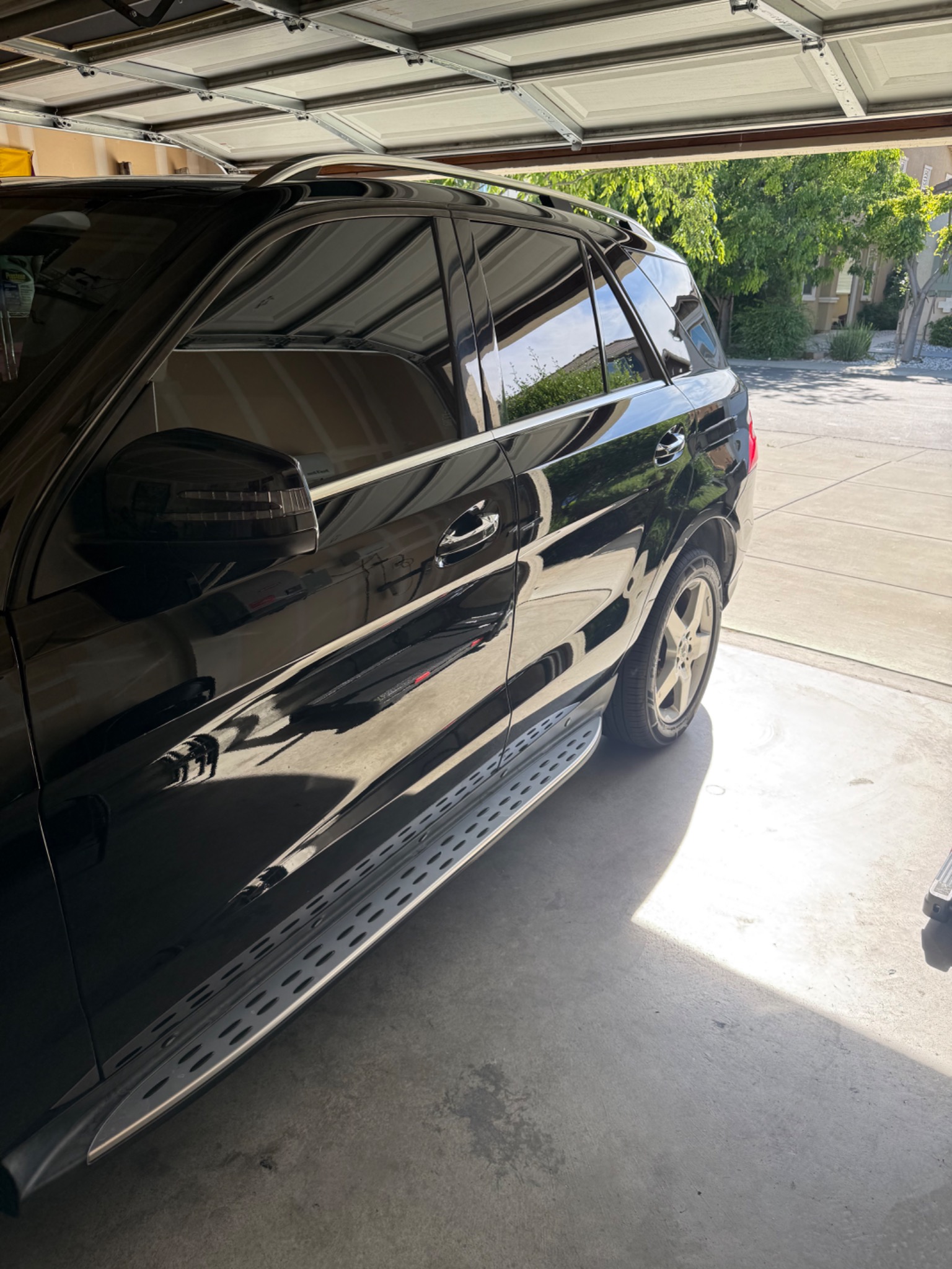 After tint on black SUV in Napa CA
